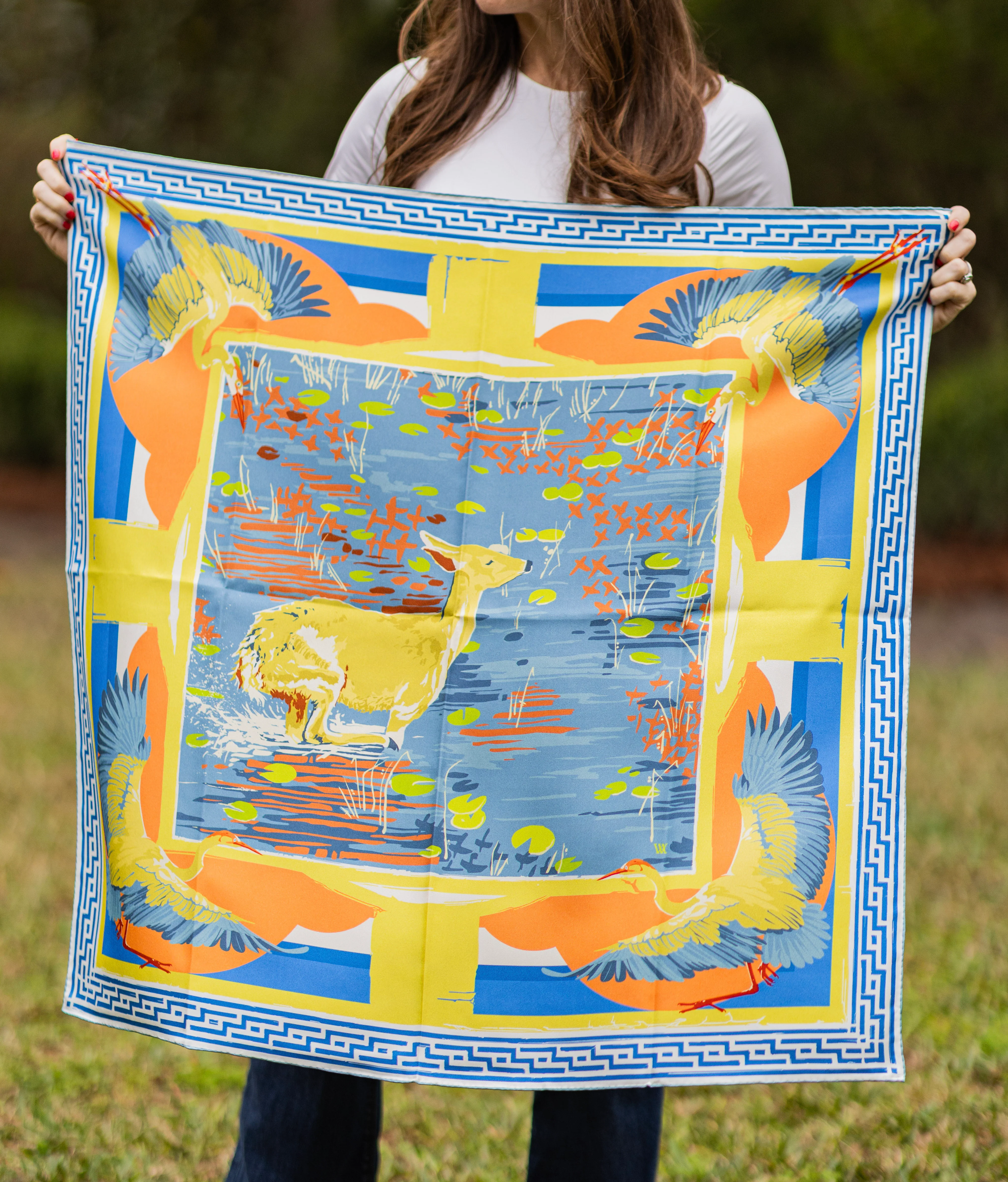 Lily Pad Doe Scarf - Image 3