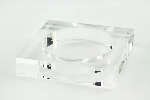 Lucite Wine Bottle Coaster