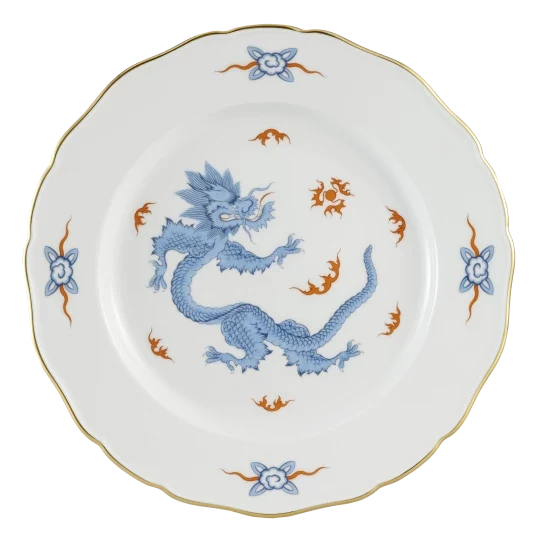 Ming Dragon Blue Dinner Plate