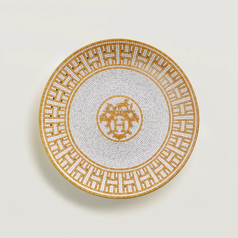 Mosaique Gold Dessert Plate (Set of 2)