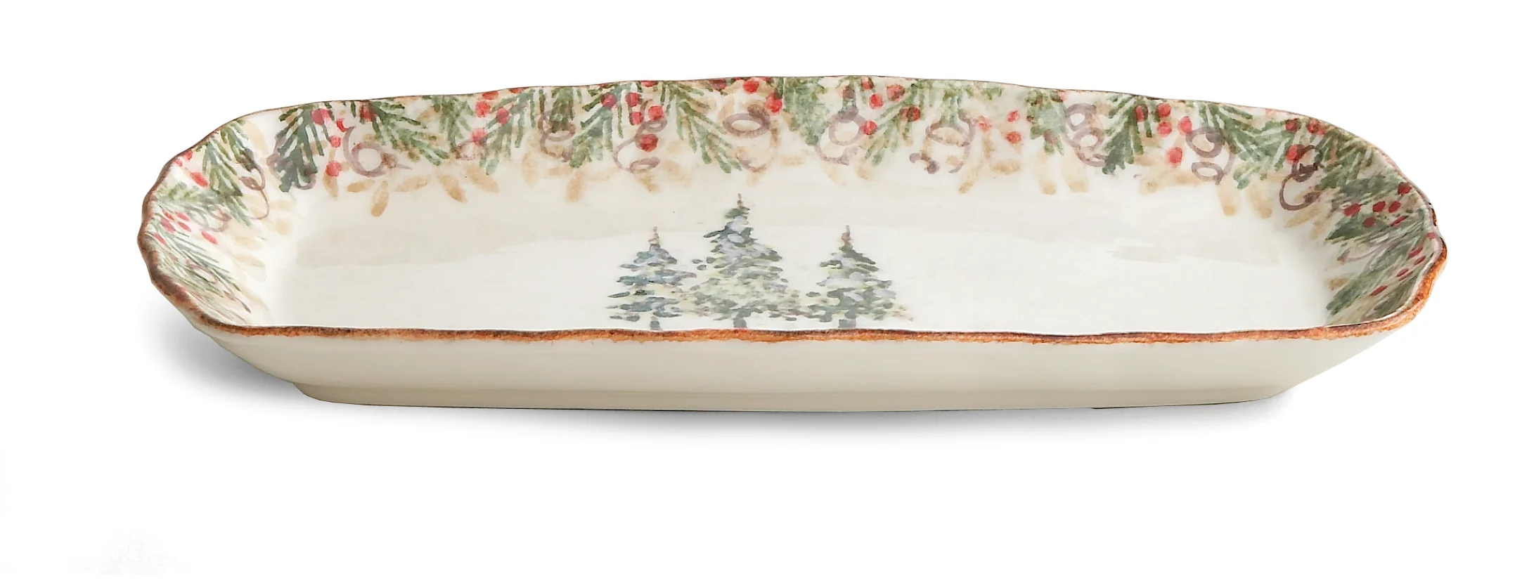 Natale Rectangular Tray