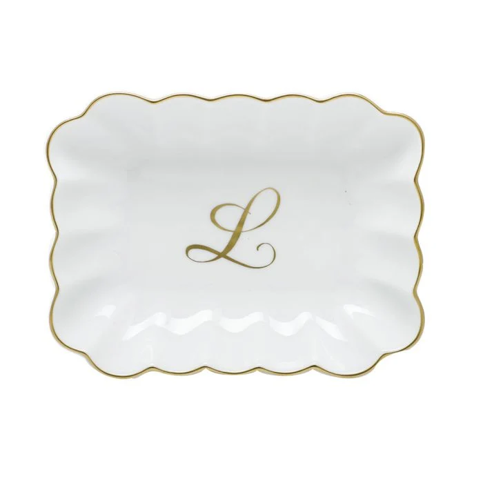 Oblong Dish with Monogram - Image 15