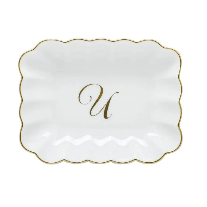 Oblong Dish with Monogram - Image 6