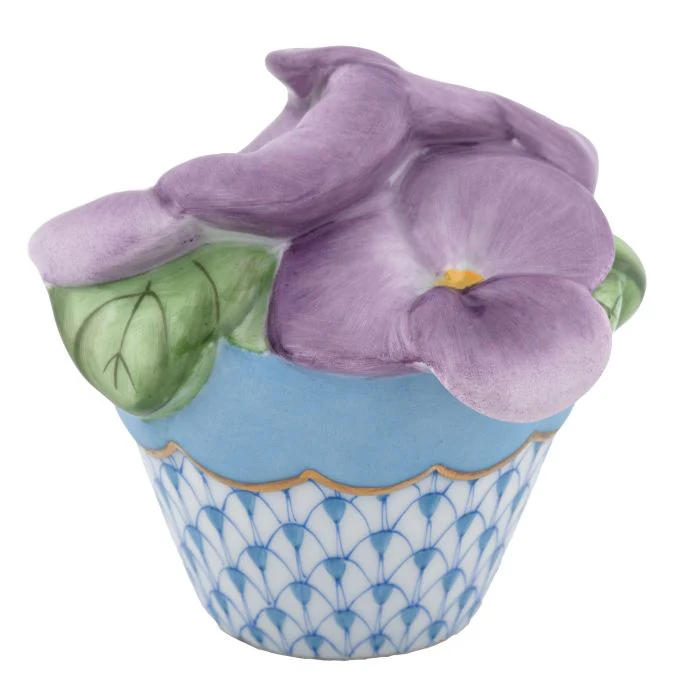 Pansies in Flowerpot - Image 8