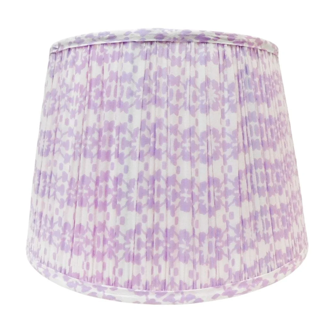 Patterned Pleated Lamp Shades - Image 3