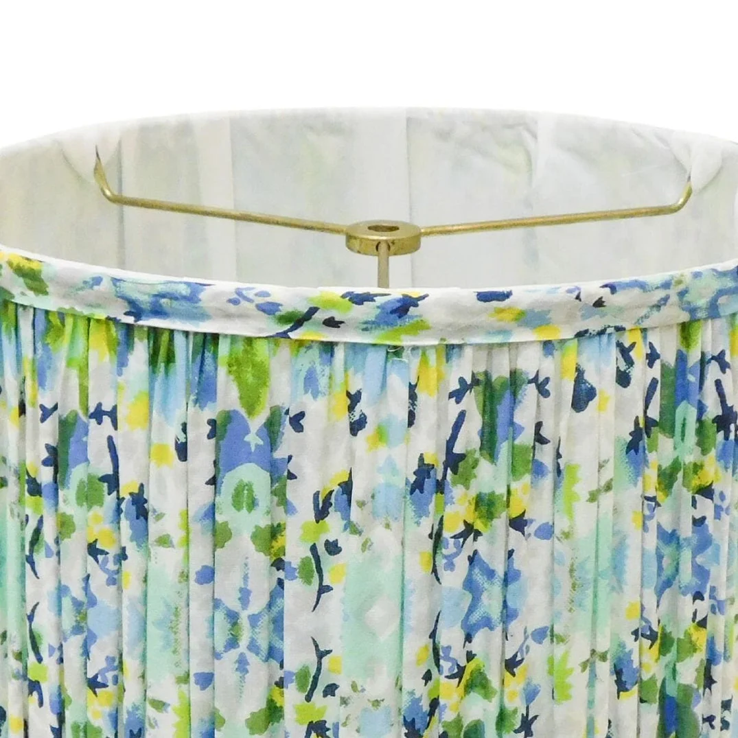 Patterned Pleated Lamp Shades - Image 6