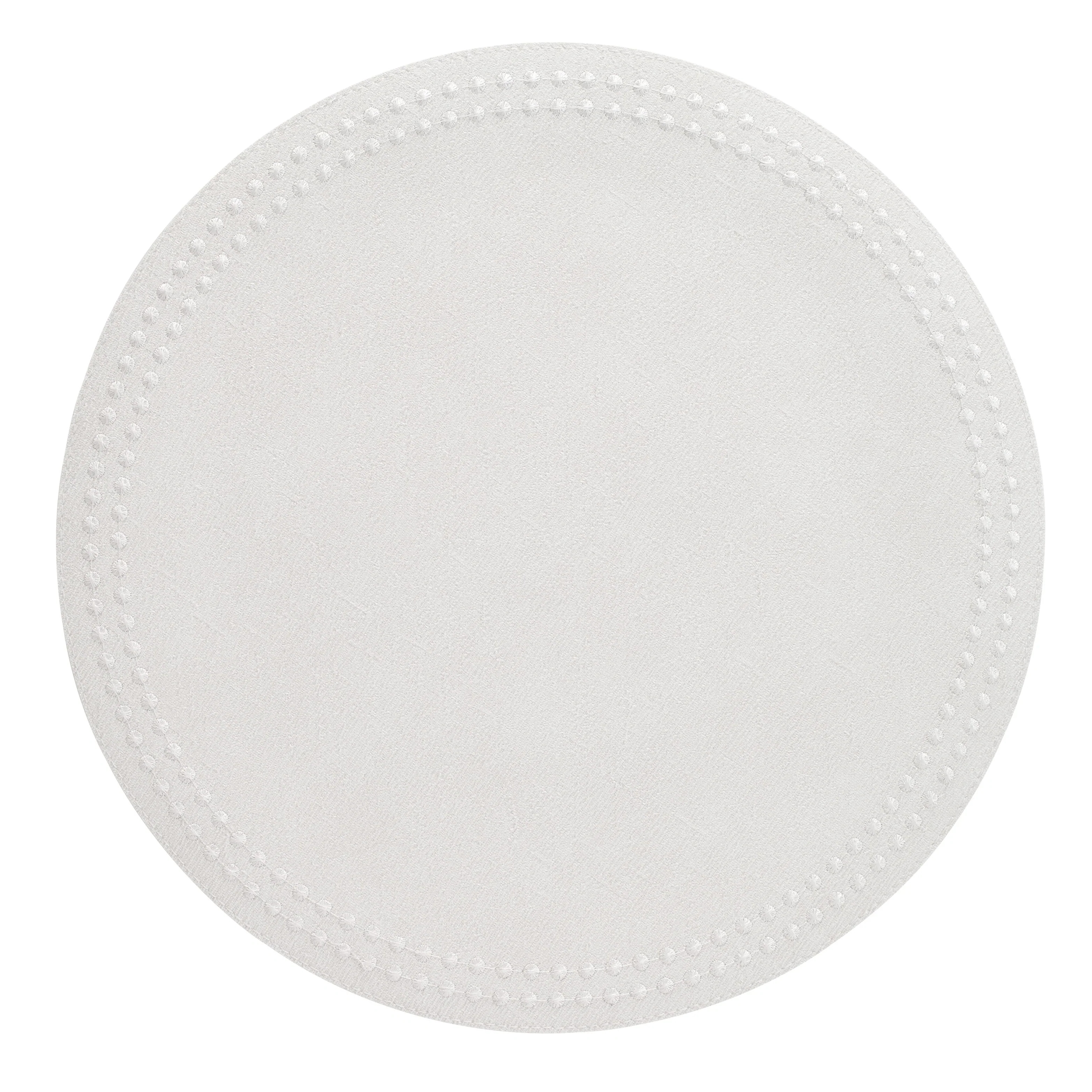 Pearls Placemats White/White Set of 4