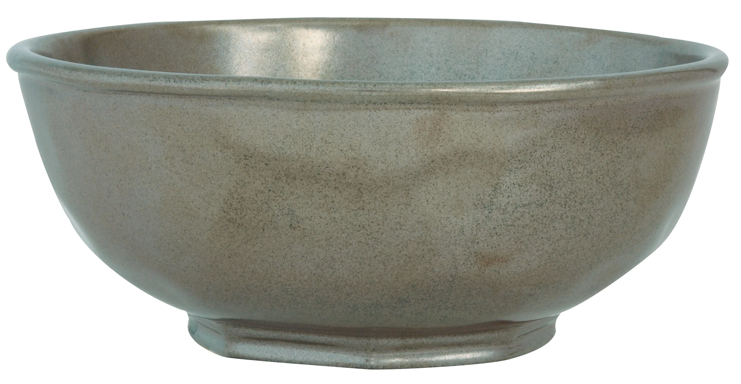 Pewter Stoneware Berry Bowl