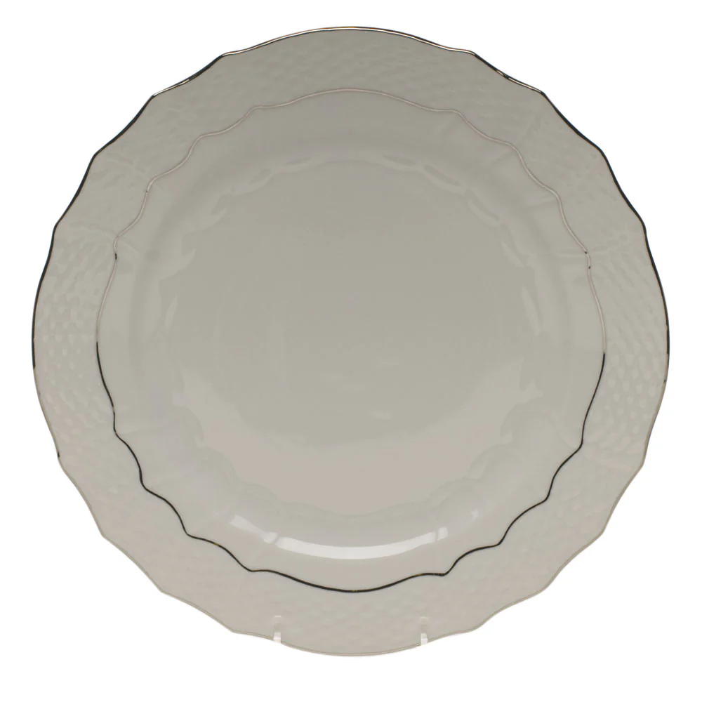 Platinum Edge Service Plate  11"d - Image 2