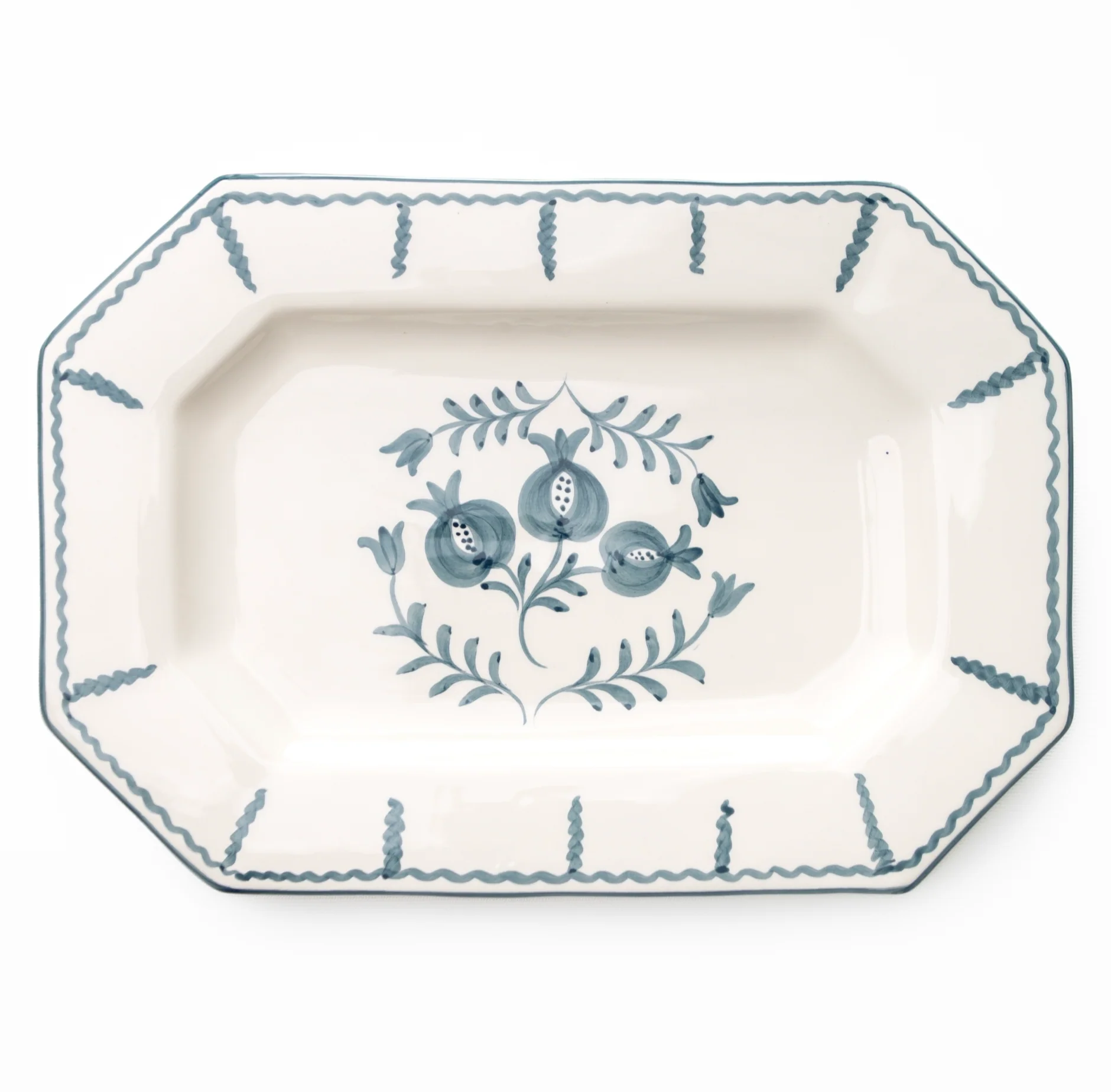 Pomegranate Rectangle Serving Platter - Image 3