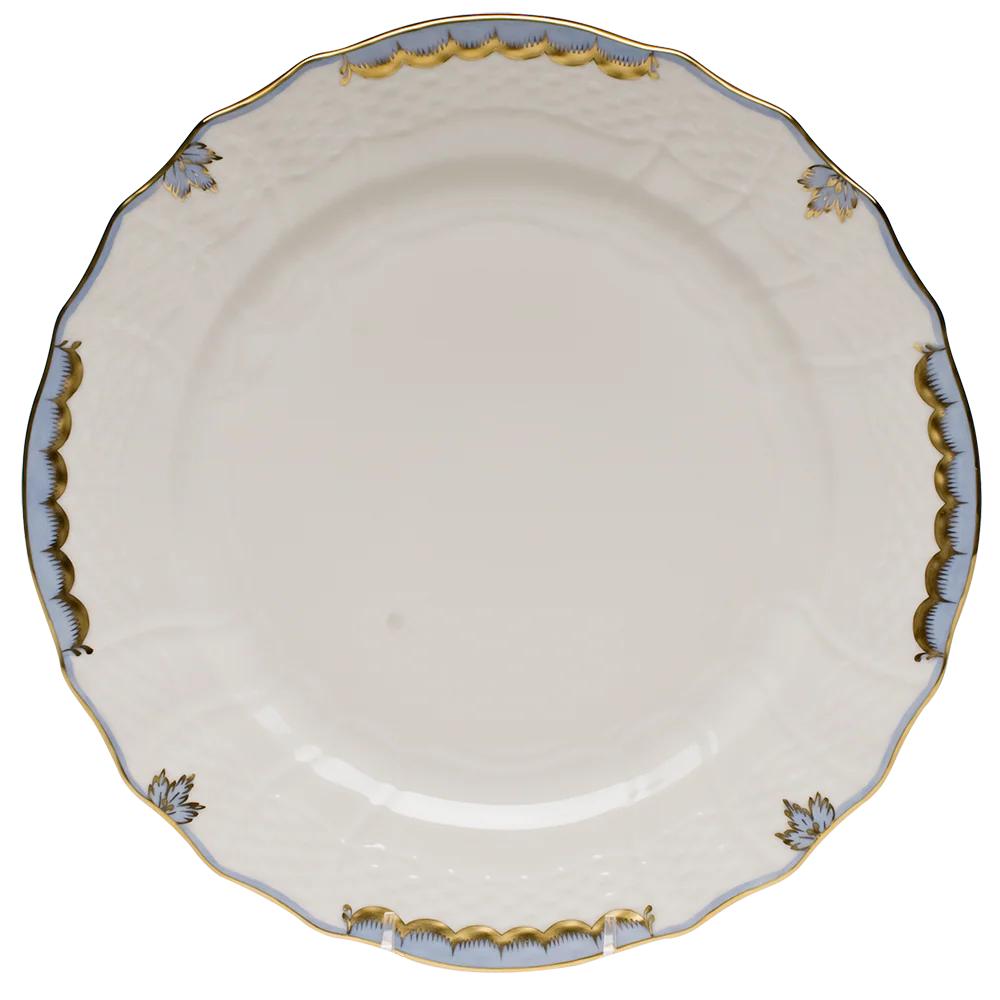Princess Victoria Light Blue Service Plate 11"d