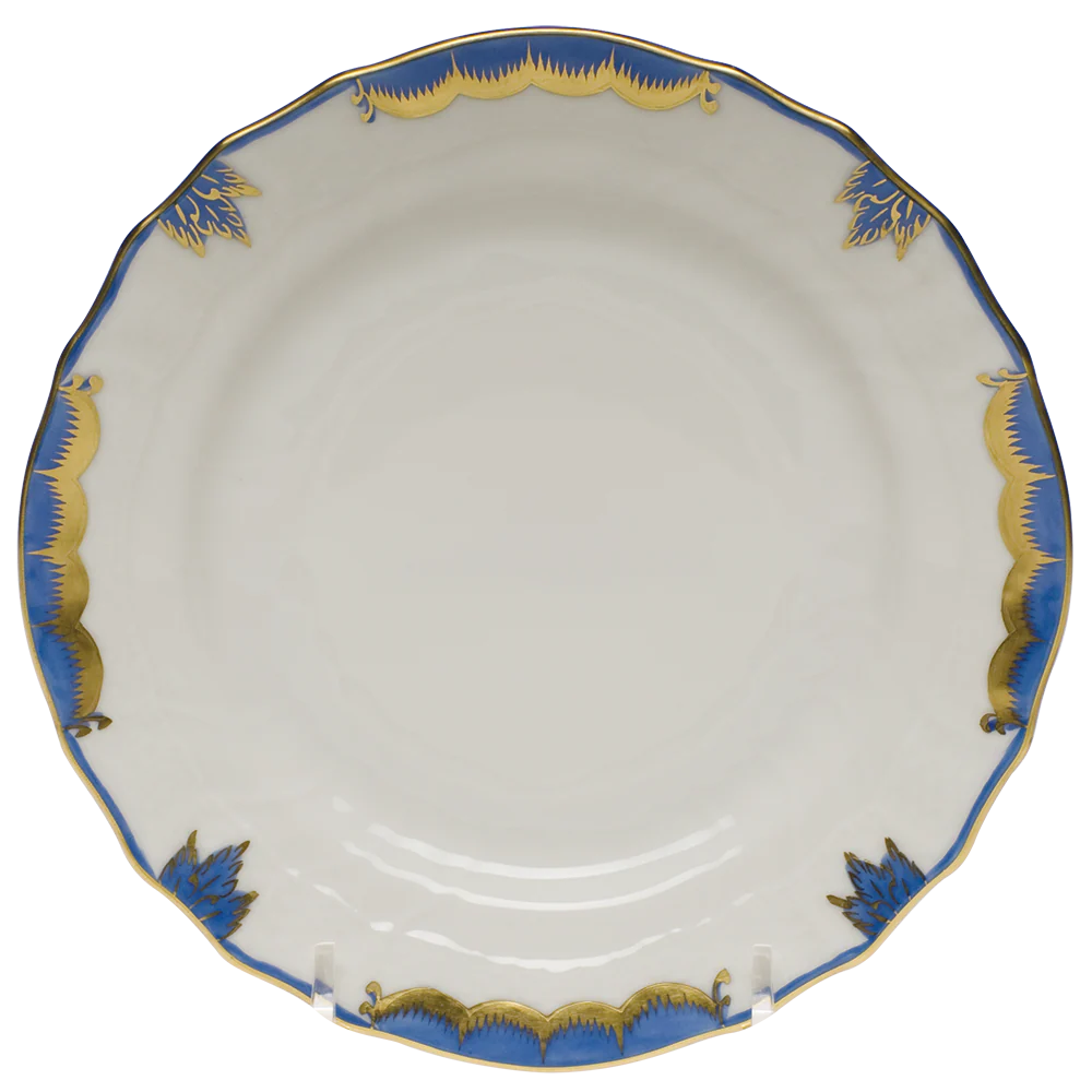 Princess Victoria Blue Bread And Butter Plate 6"d - Blue