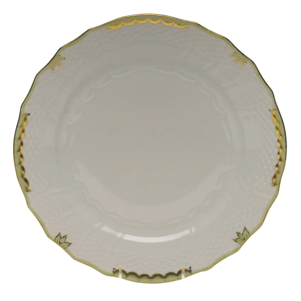Princess Victoria Green Service Plate 11"d - Image 2