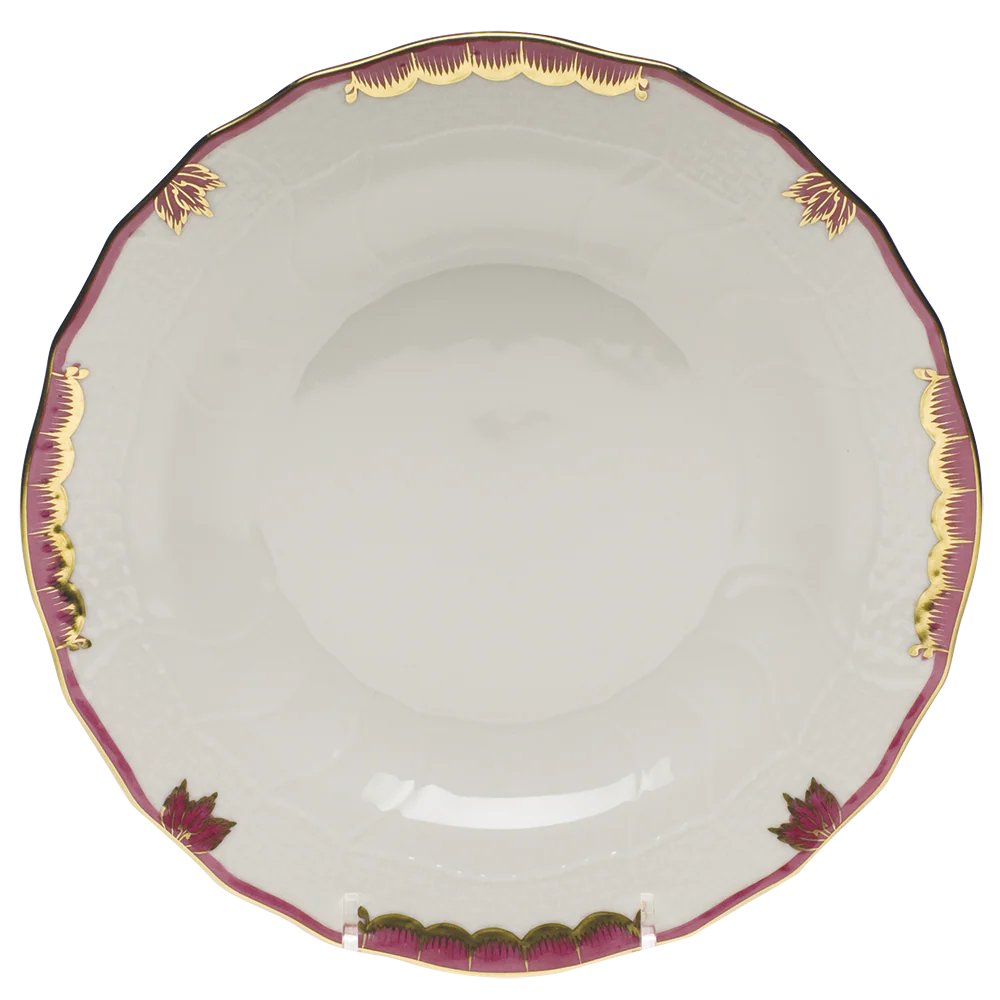 Princess Victoria Pink Dessert Plate 8.25"d