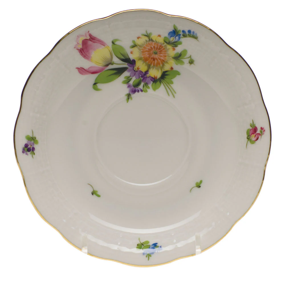 Printemps Tea Saucer - Motif 03 6"d - Image 2