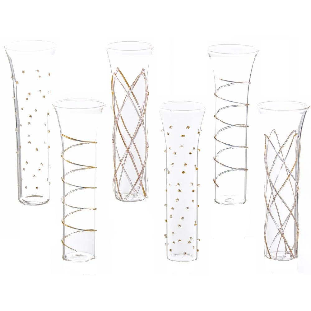 Razzle Dazzle Champagne Flutes | Set of 6