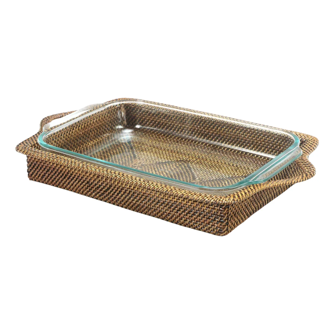 Rectangular Tray  Holder INCLUDES Pyrex 3QT baker