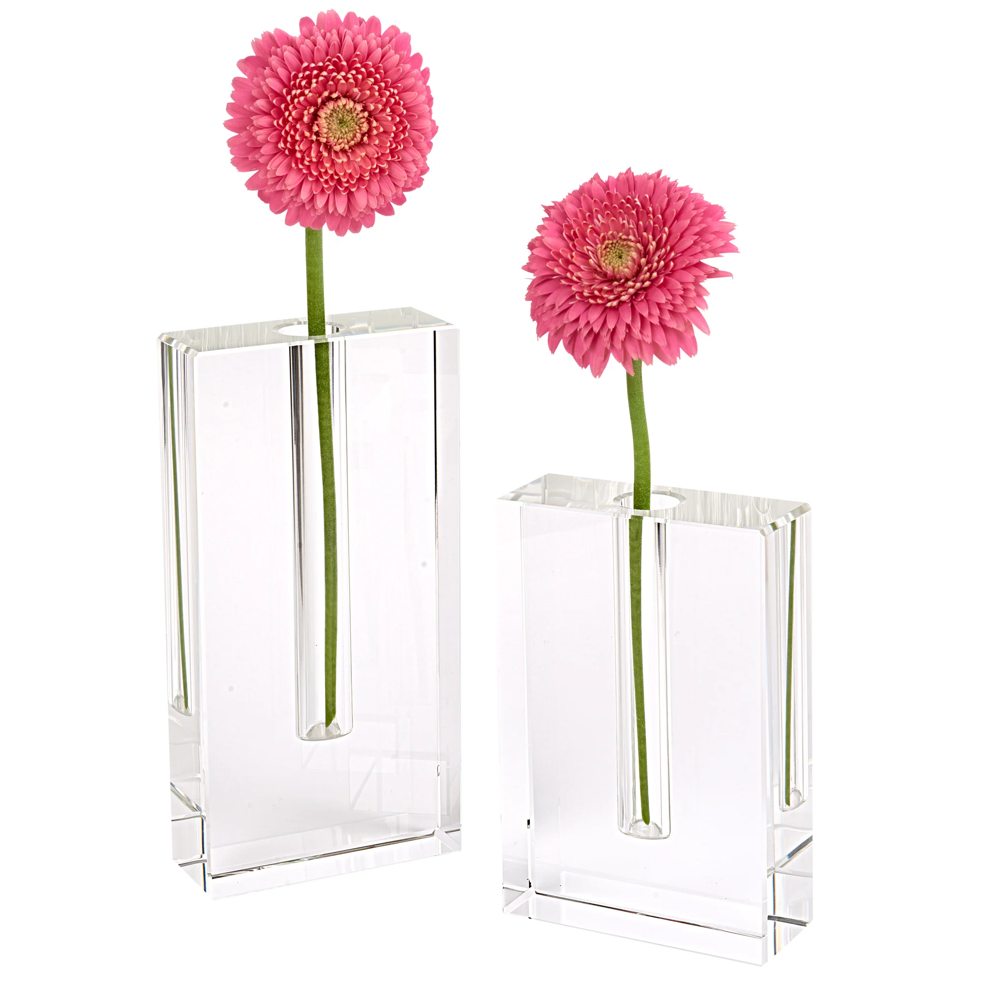 Rita H8"x4" Crystal Vase - Image 3