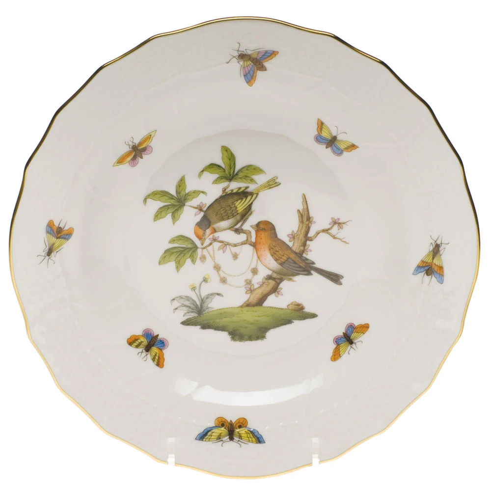 Rothschild Bird Dessert Plate - Motif 10 8.25"d - Image 2