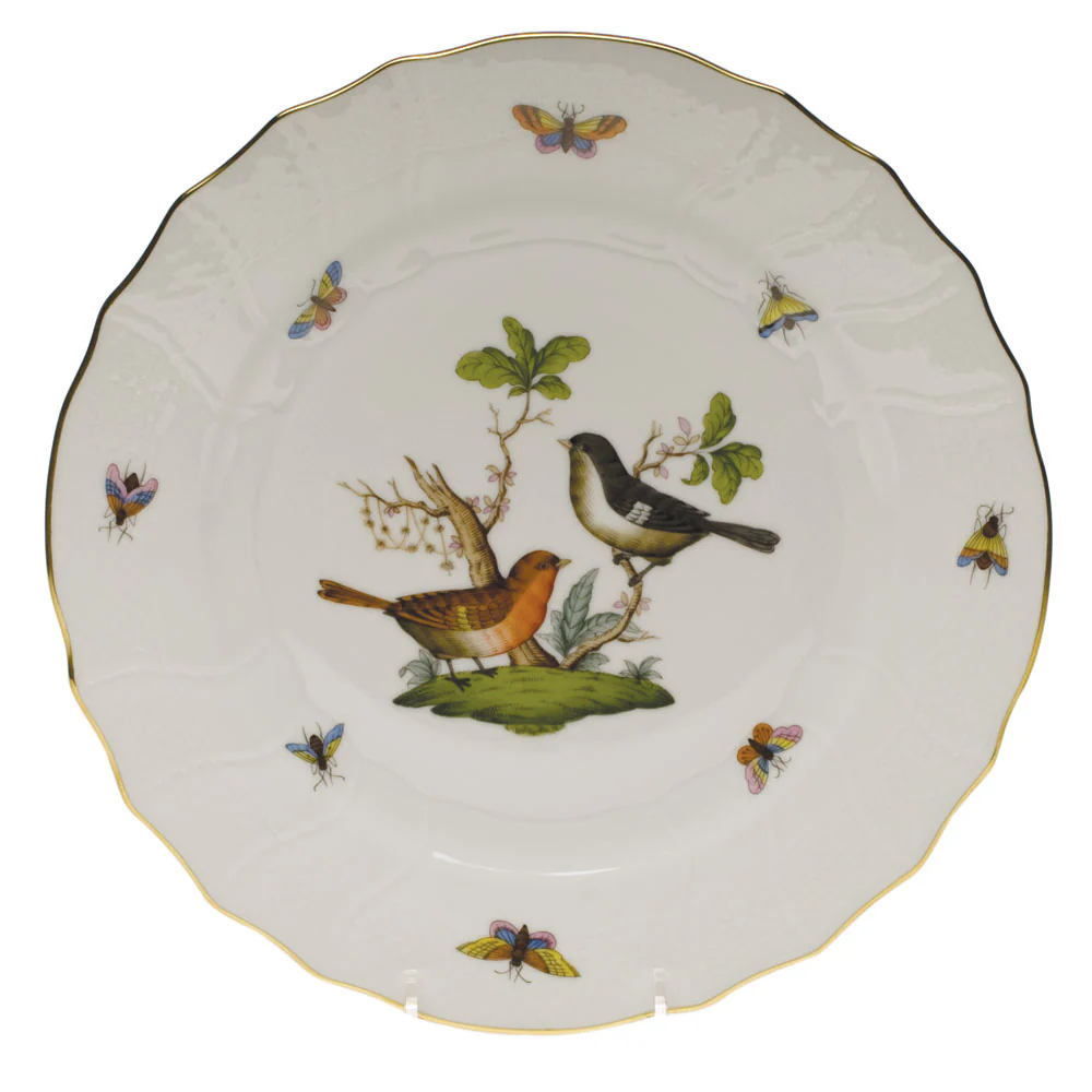 Rothschild Bird Dinner Plate - Motif 05 10.5"d - Image 2