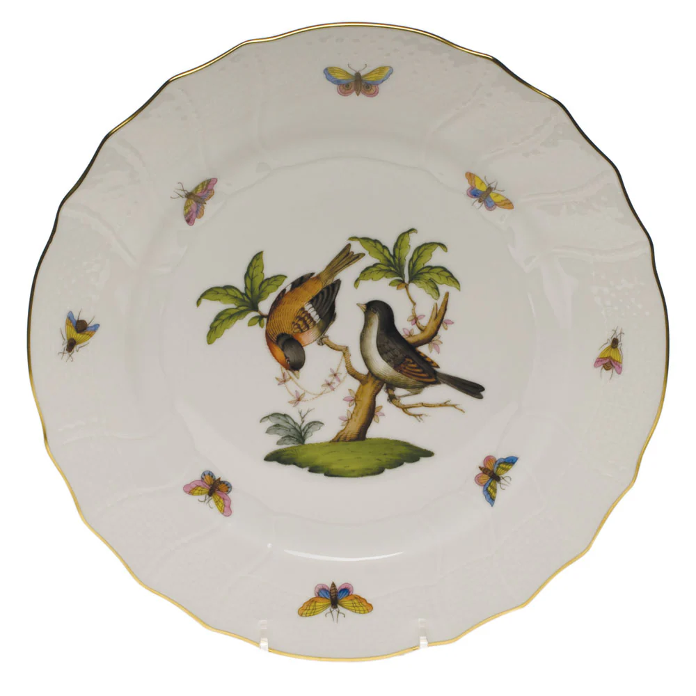 Rothschild Bird Dinner Plate - Motif 12 10.5"d - Image 2