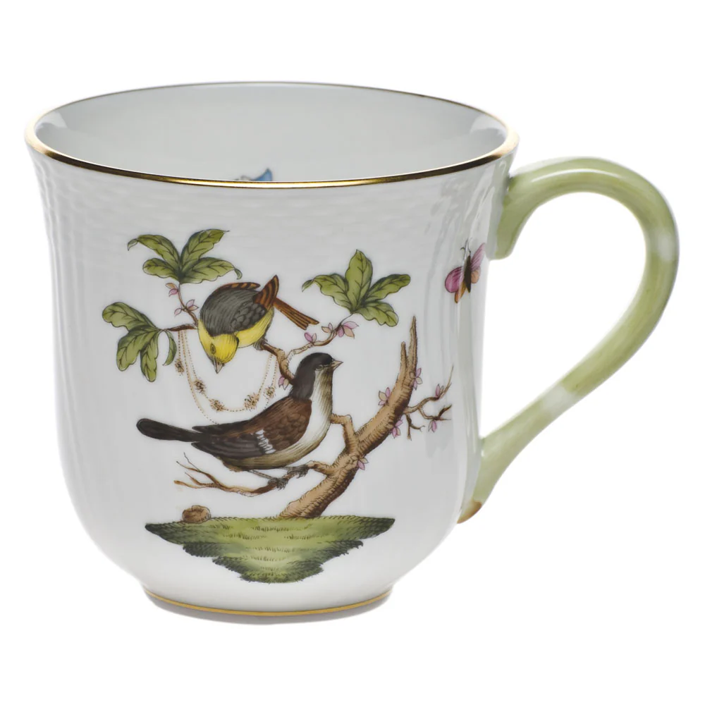 Rothschild Bird Mug - Motif 01 (10 Oz) 3.5"h - Image 2