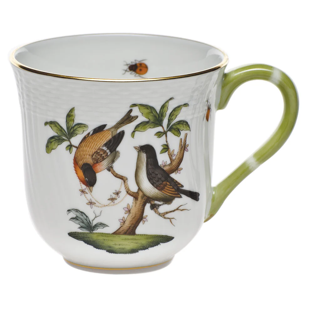Rothschild Bird Mug - Motif 12 (10 Oz) 3.5"h - Image 2
