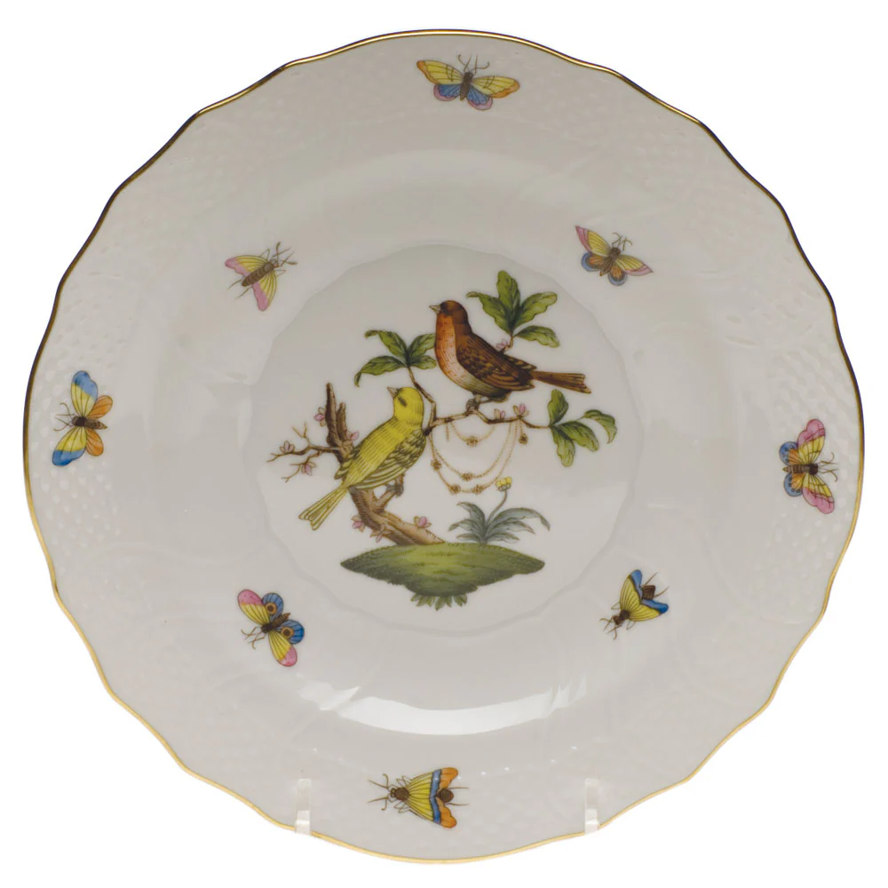 Rothschild Bird Salad Plate - Motif 06 7.5"d - Image 2