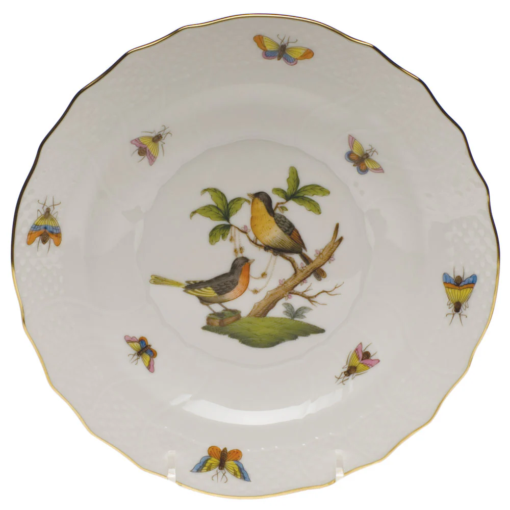 Rothschild Bird Salad Plate - Motif 08 7.5"d - Image 2
