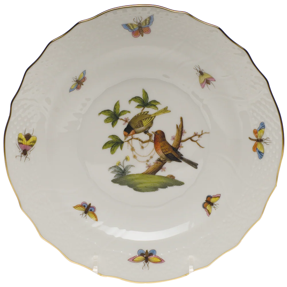 Rothschild Bird Salad Plate - Motif 10 7.5"d