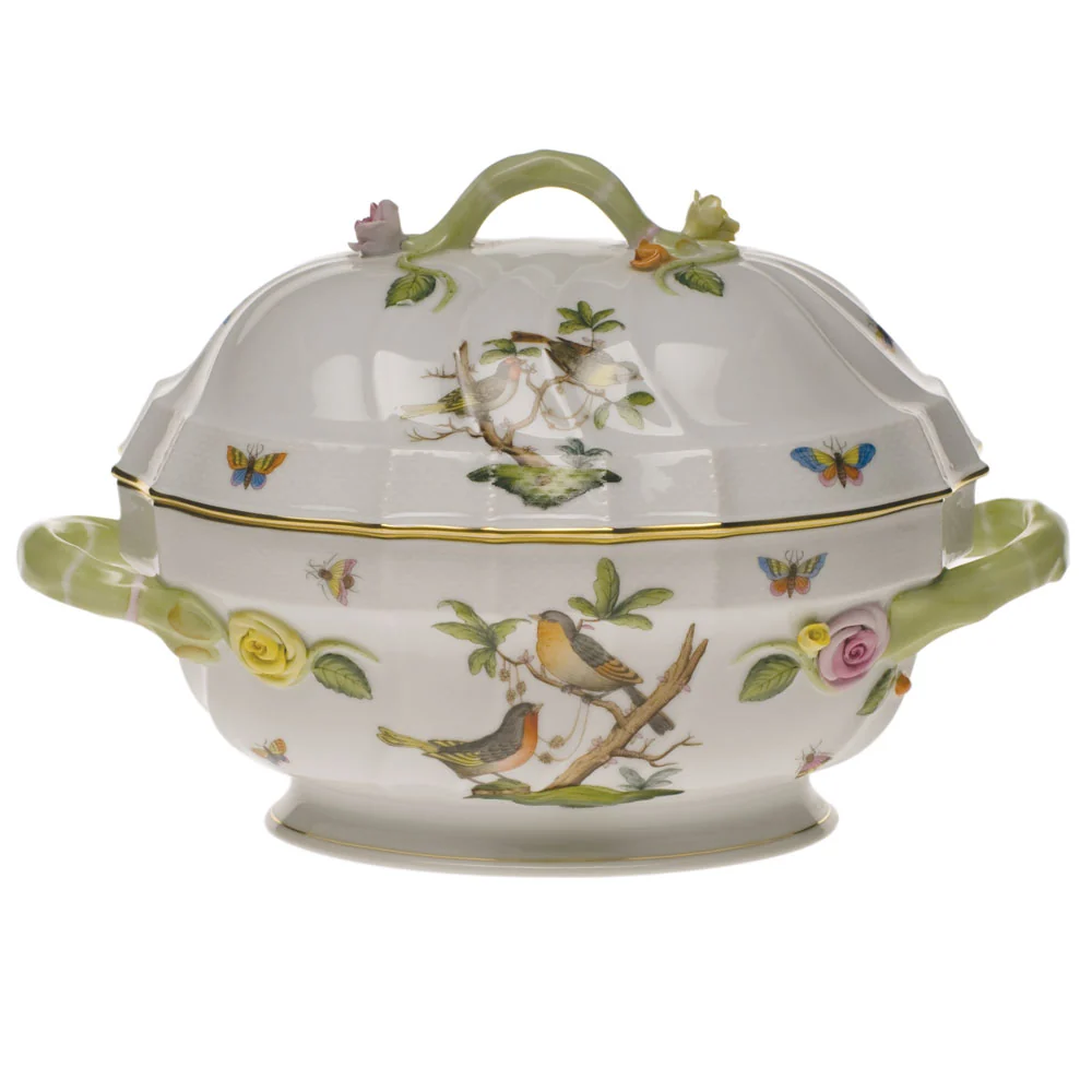 Rothschild Bird Tureen W/branch handles - Image 2
