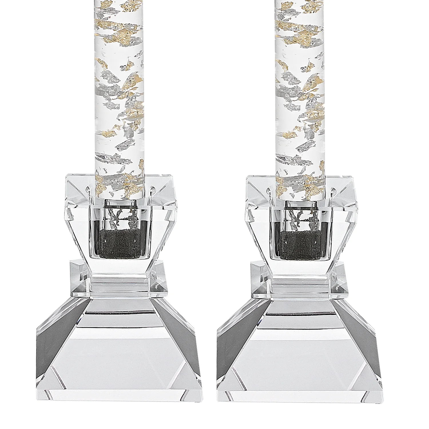 Saturn Pair Candlesticks H2.75"