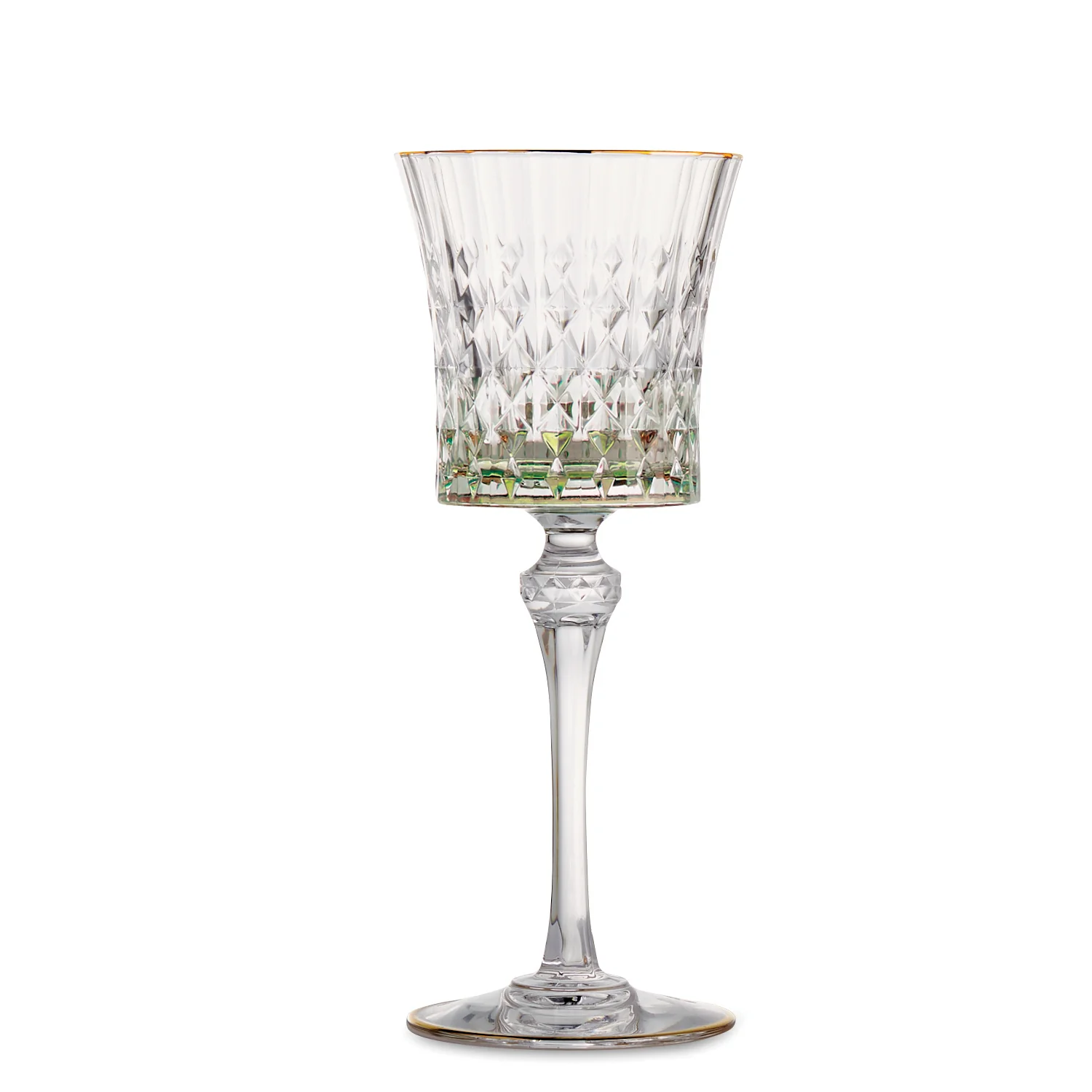 Serena Green Wine Glass