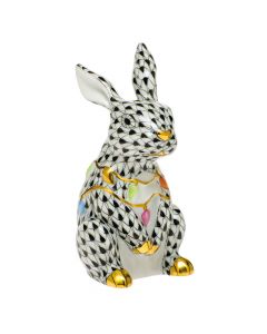 Bunny With Christmas Lights - Image 2