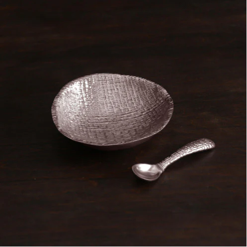Giftables Sierra Modern Tela Bowl/Spoon Rose Gold