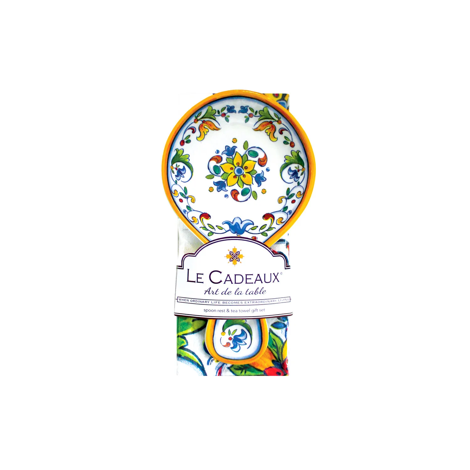 Spoon Rest and Tea Towel Gift Set - Image 2
