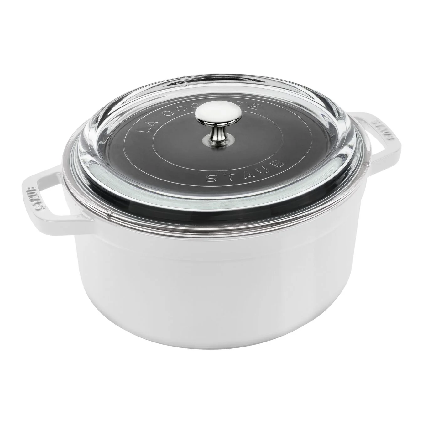 Staub Cocotte Round 4 qt. with glass lid - Image 2