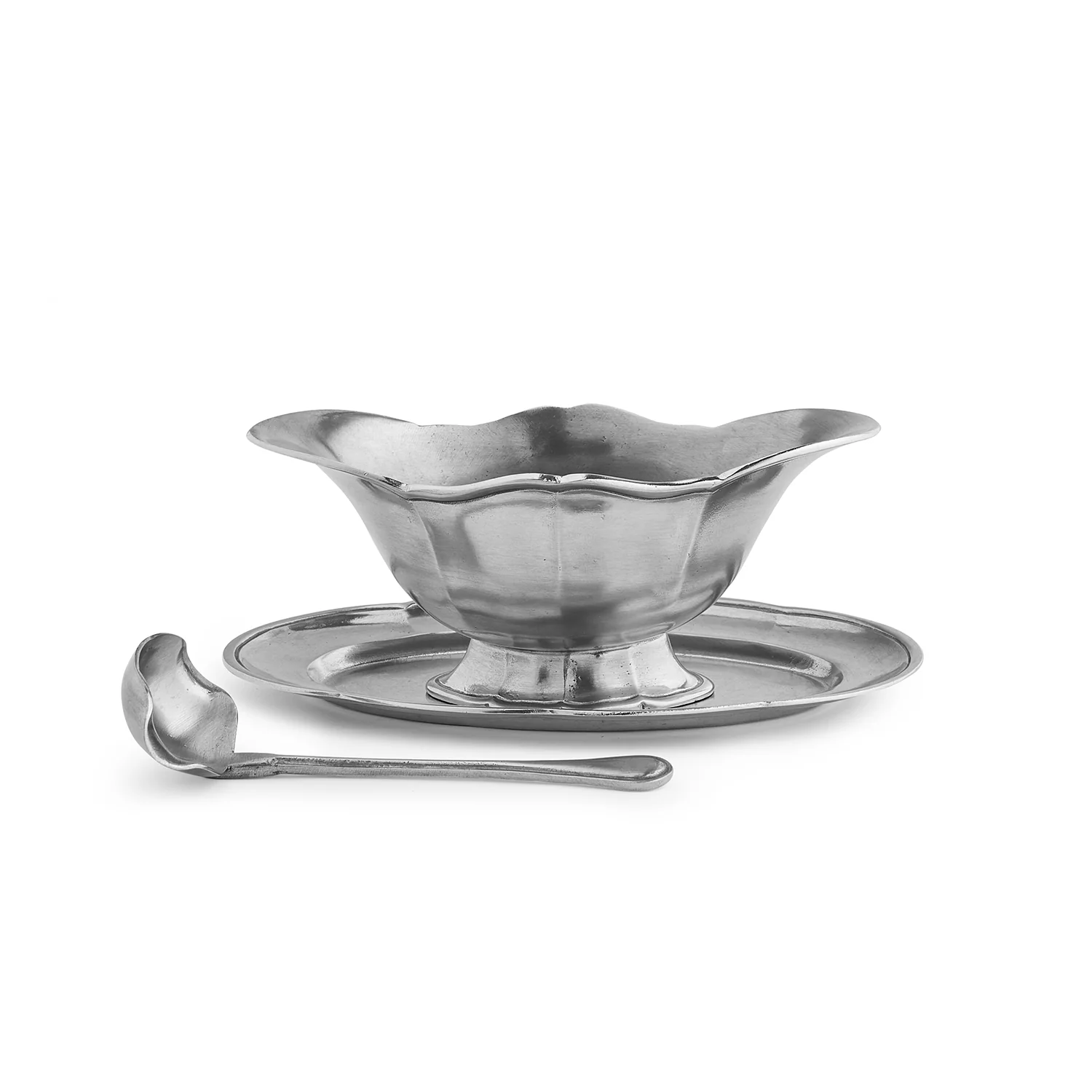 Tavola Gravy Boat with Tray and Ladle