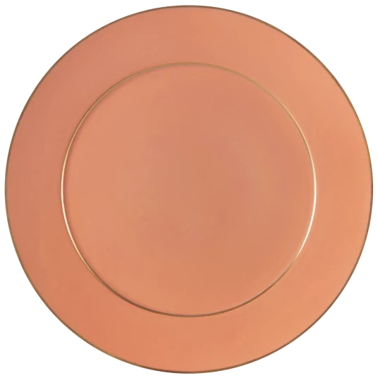 The Original Dinner Plate Red, Gold