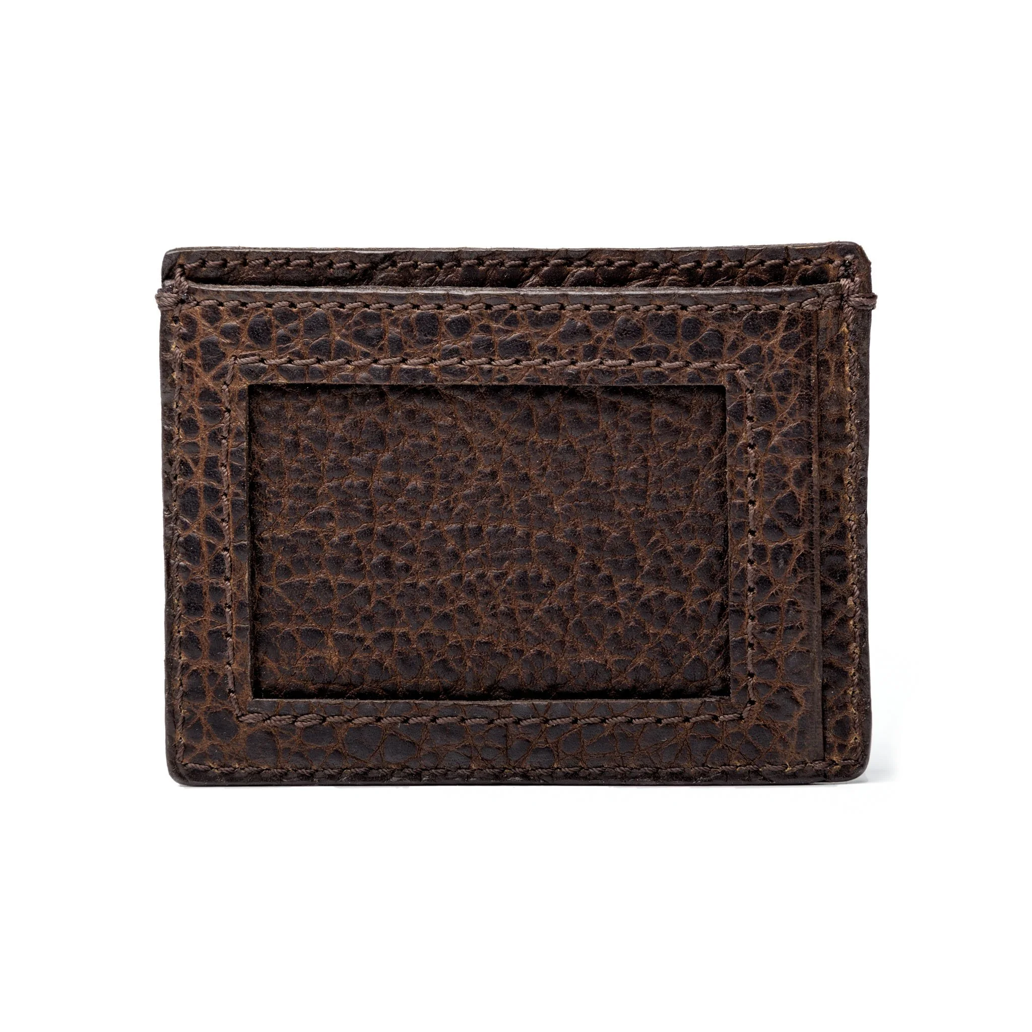 Theodore Leather Front Pocket Wallet - Image 2
