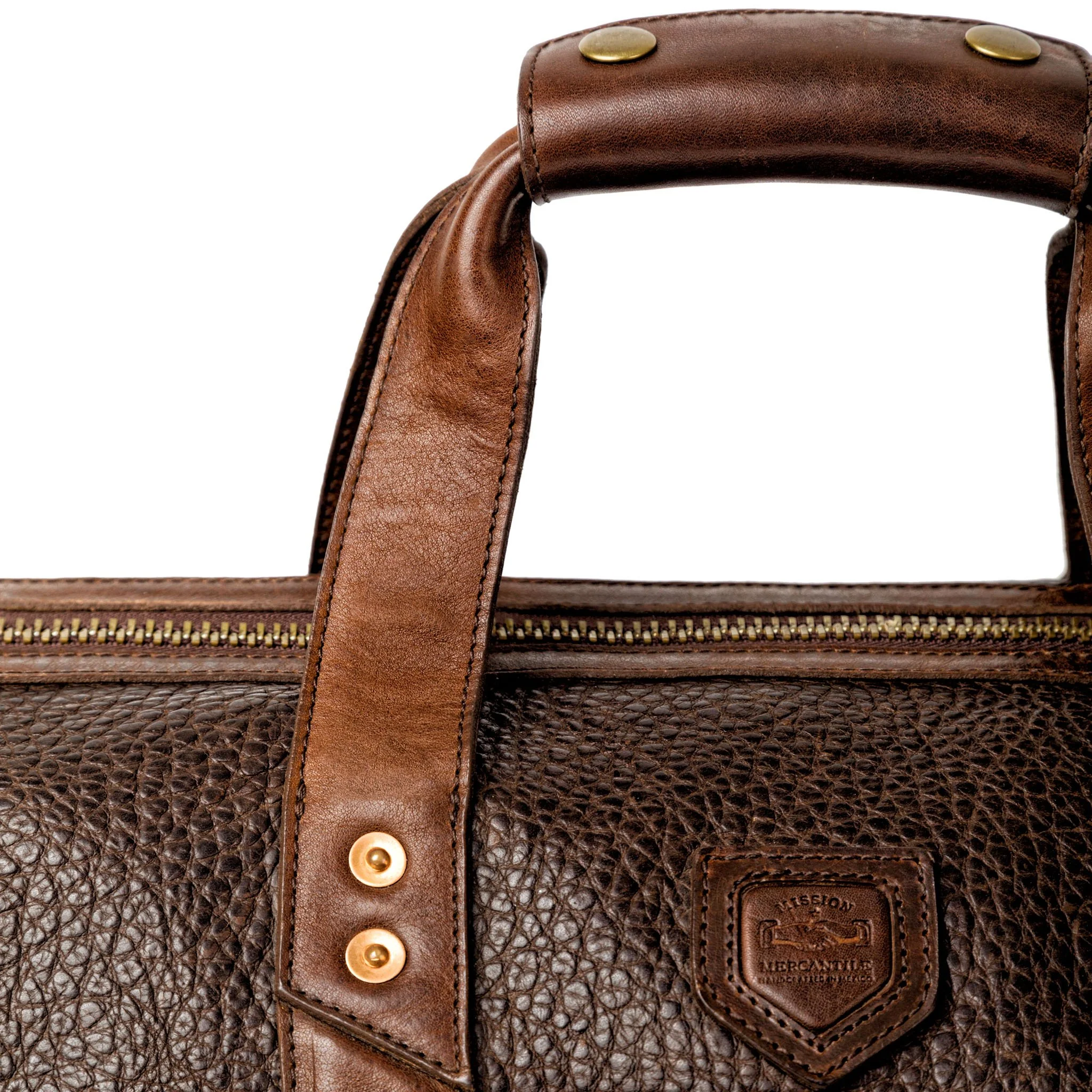 Theodore Leather Weekender - Image 7