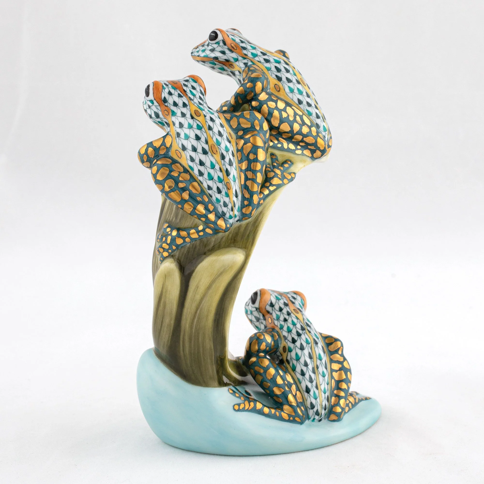 Three Frogs on Palm - Image 3
