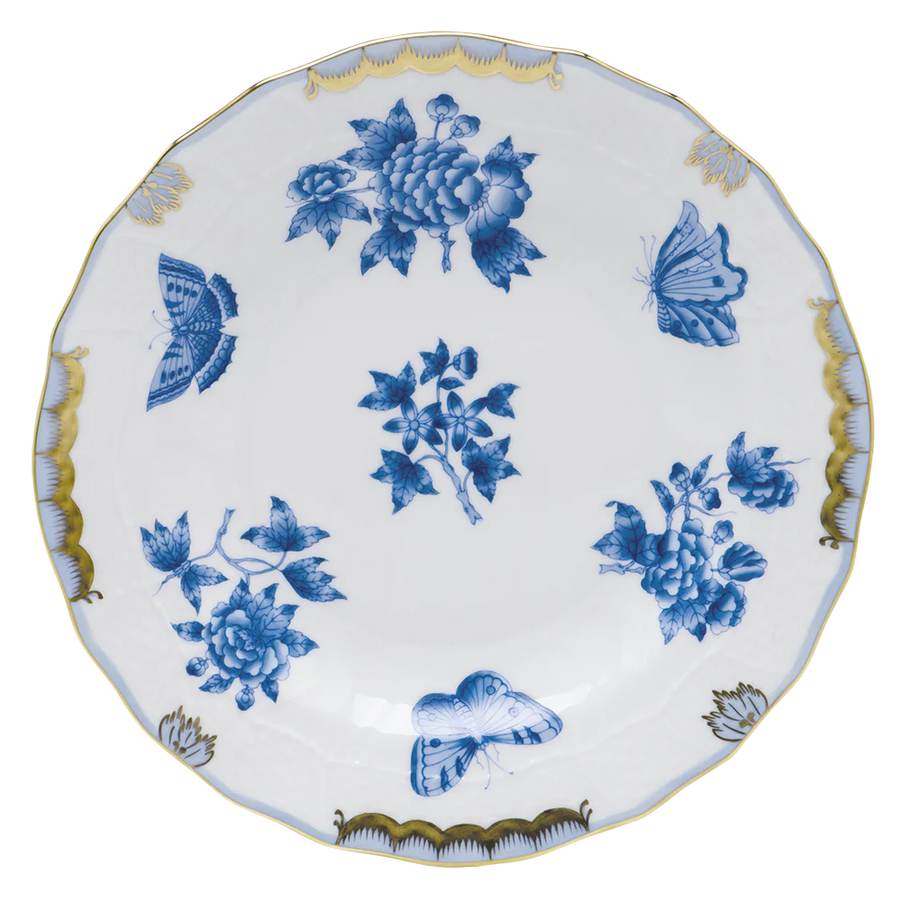 Fortuna Blue Dessert Plate
