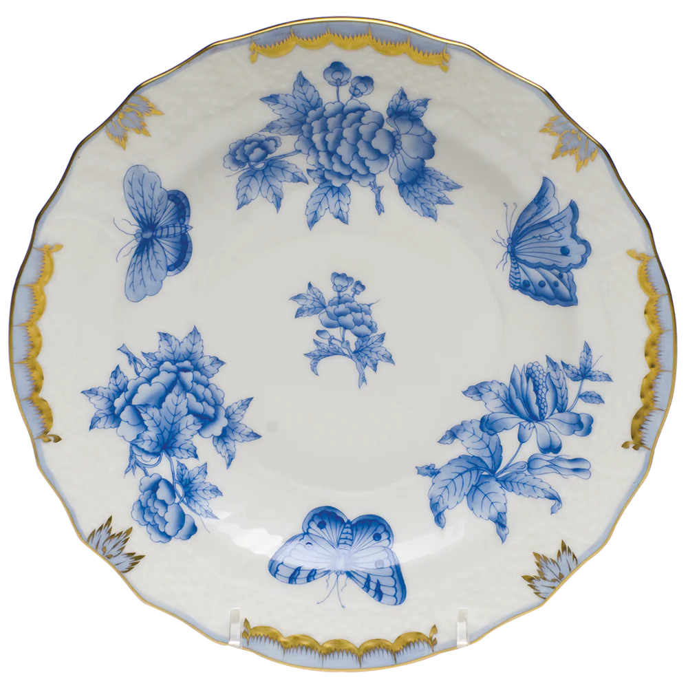 Fortuna Blue Salad Plate