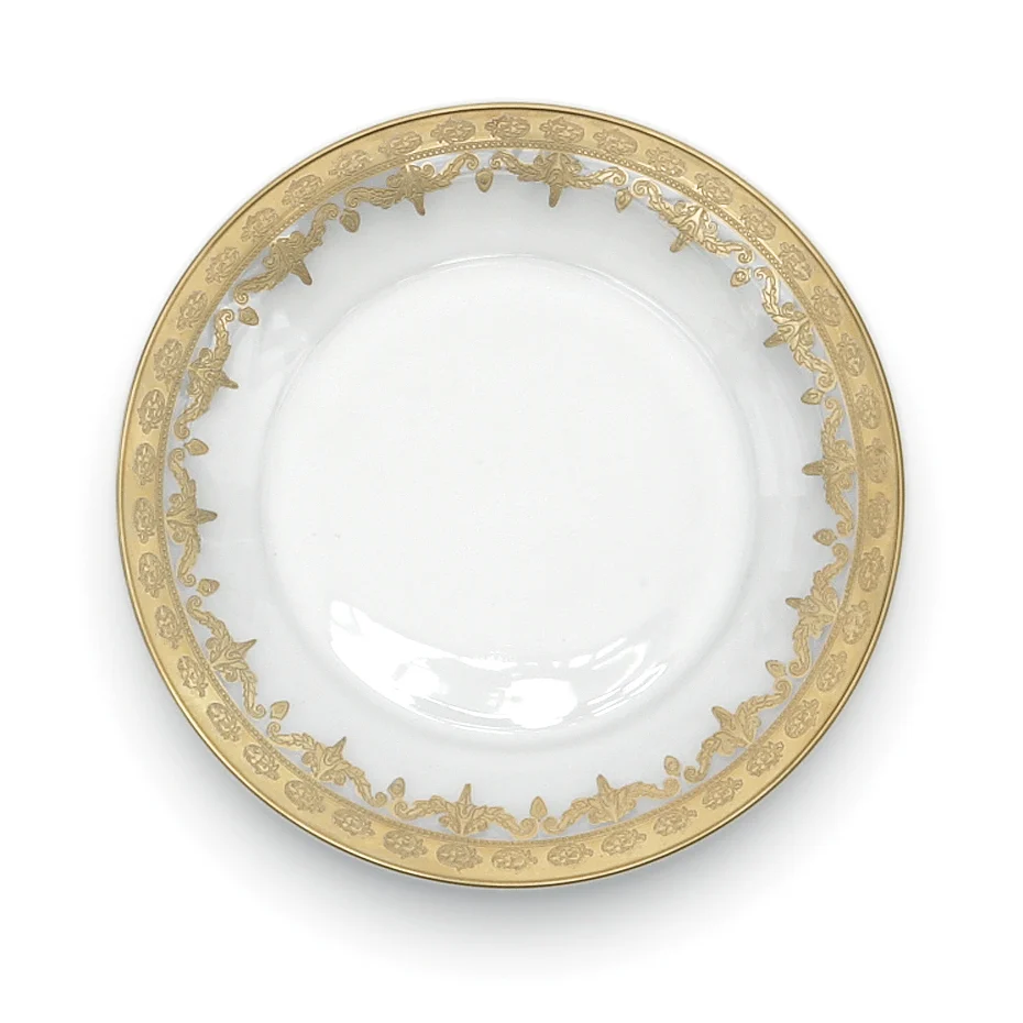Vetro Gold Salad/Dessert Plate