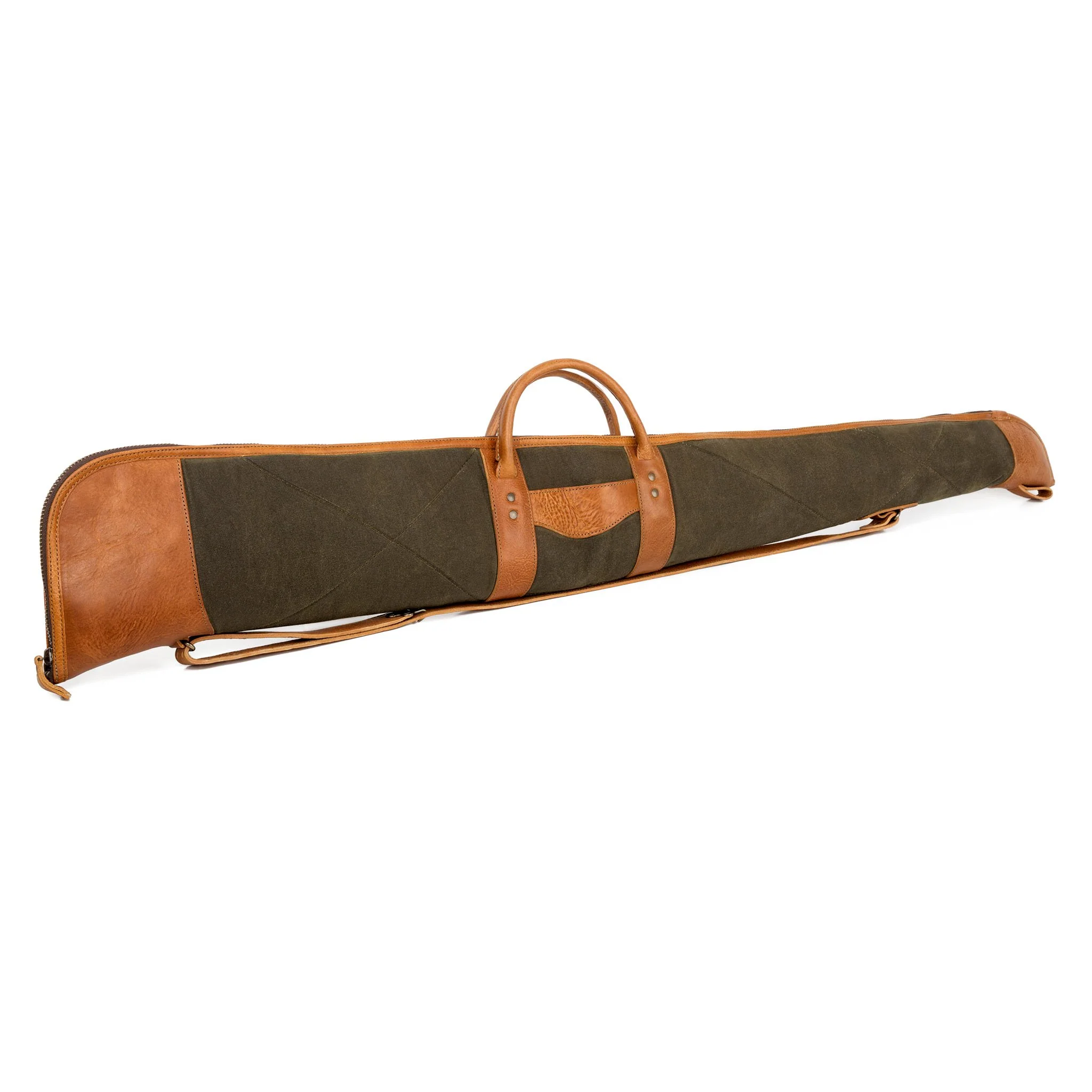 White Wing Waxed Canvas Hunting Shotgun Case - Image 17