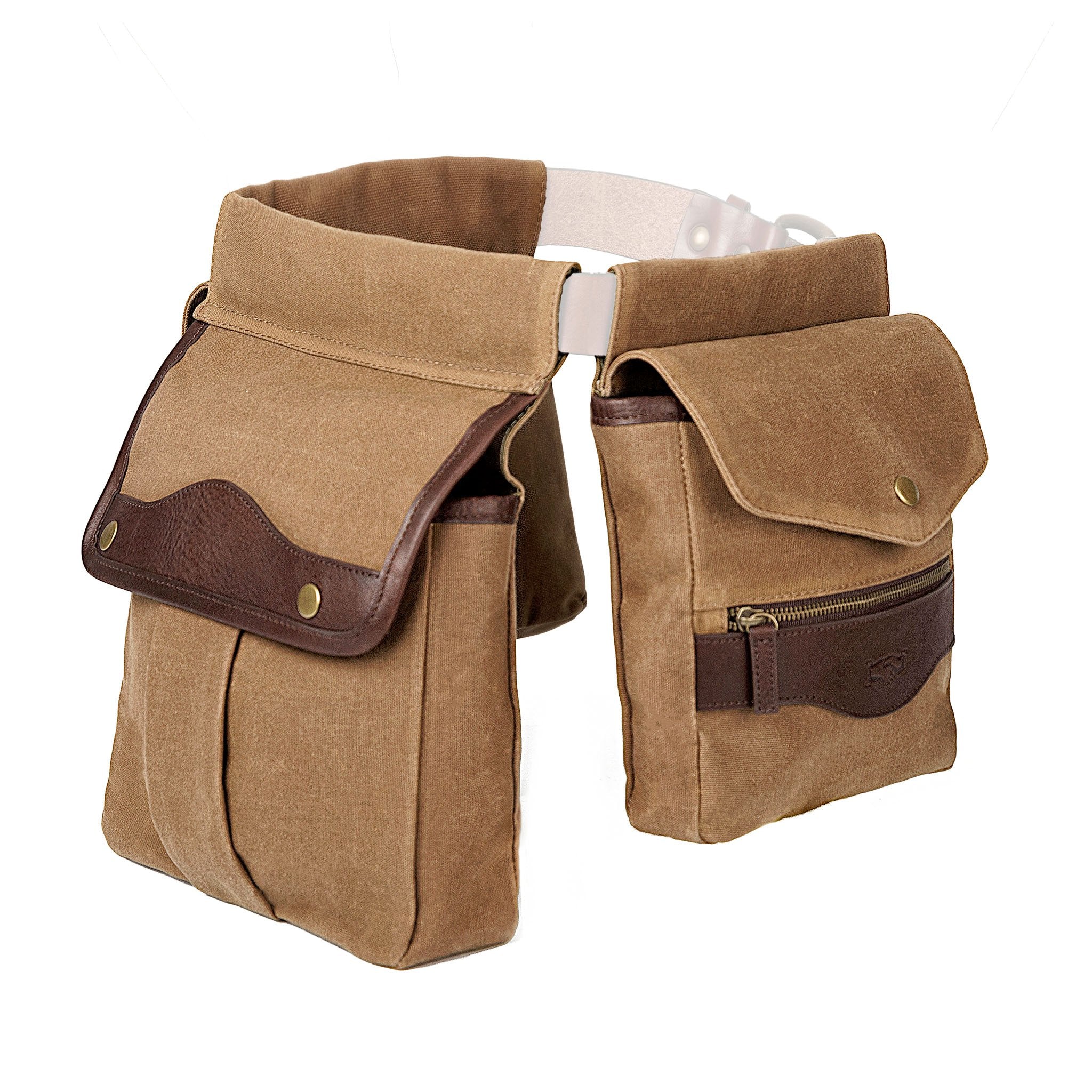 White Wing Waxed Canvas Hunting Game Bag Set - Personalized