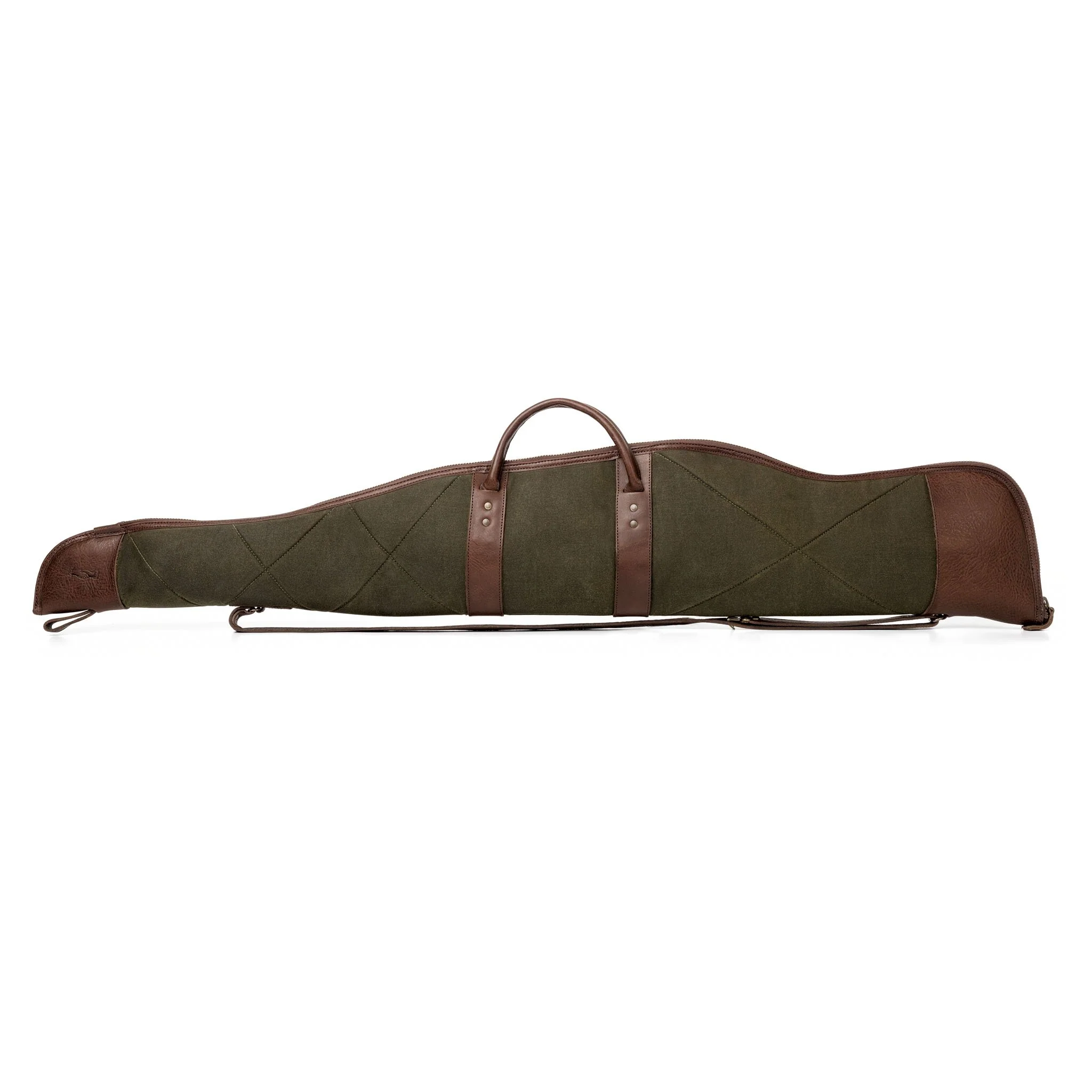 White Wing Waxed Canvas Hunting Rifle Case - Image 9