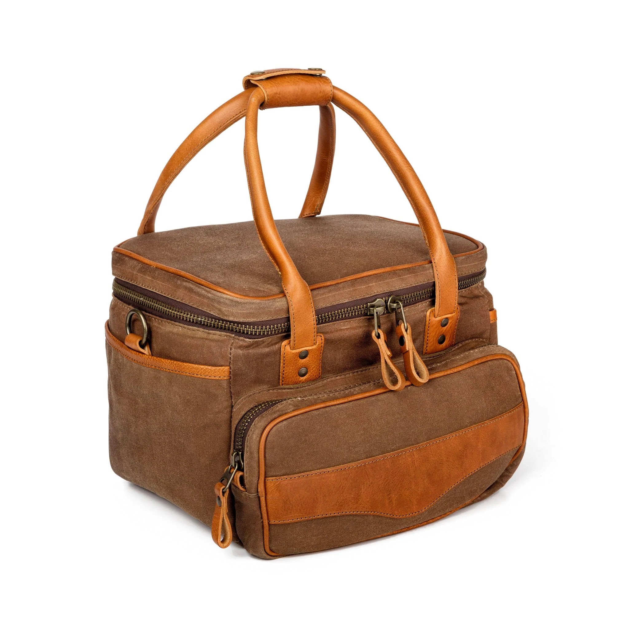 White Wing Waxed Canvas Scout Cooler - Image 12