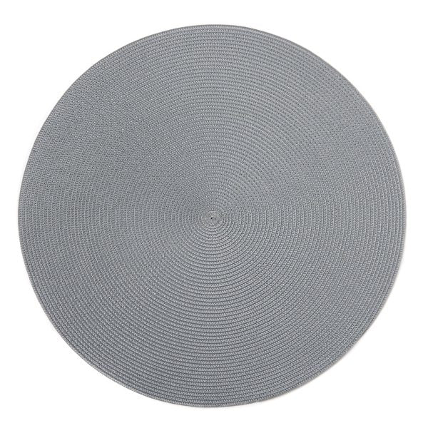 Linen Braid Woven Round Placemat - Image 80